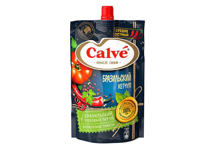 «Calve», кетчуп «Бразильский», 350 г «Calve», кетчуп «Бразильский», 350 г