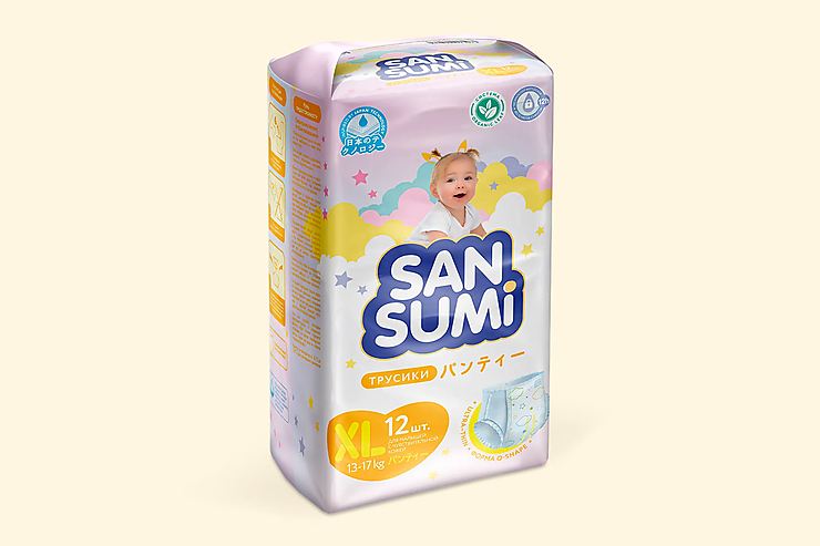 «Sansumi», подгузники-трусики