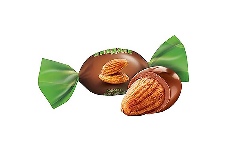 «NutStory», конфеты в молочной шоколадной глазури «Миндаль» (упаковка 0,5 кг)
