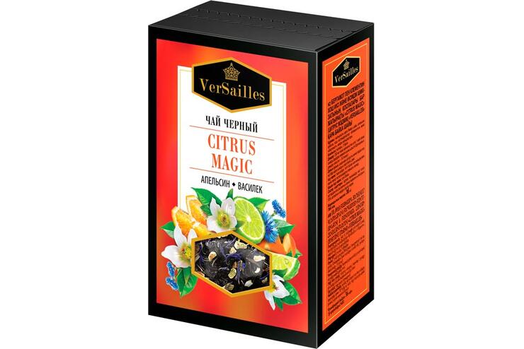 «VerSailles», чай черный «Citrus Magic», 80 г