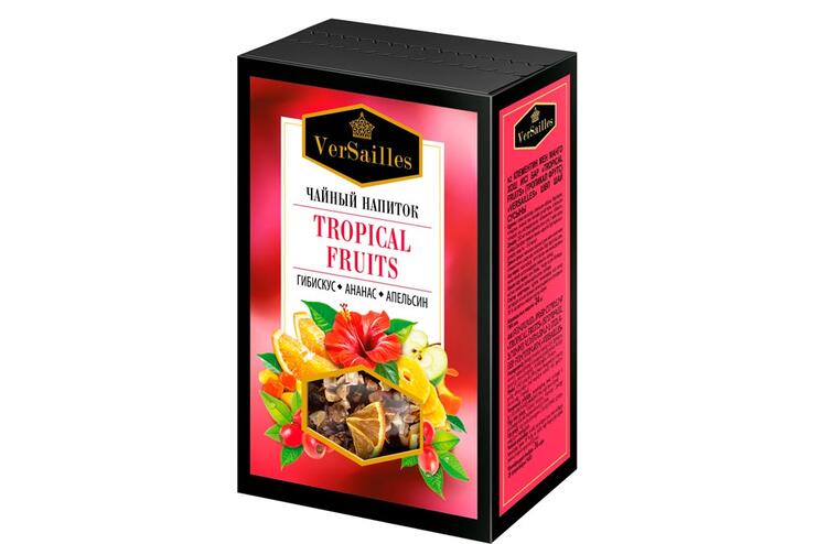 «VerSailles», напиток чайный «Tropical Fruits», 80 г