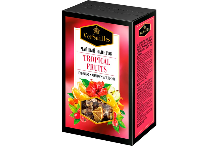 «VerSailles», напиток чайный «Tropical Fruits», 80 г