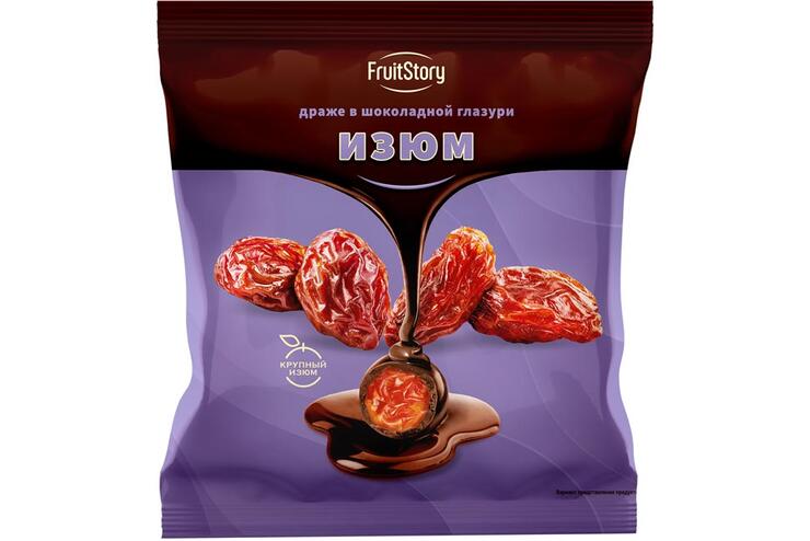 «FruitStory», драже в шоколадной глазури «Изюм» (упаковка 0,5 кг)