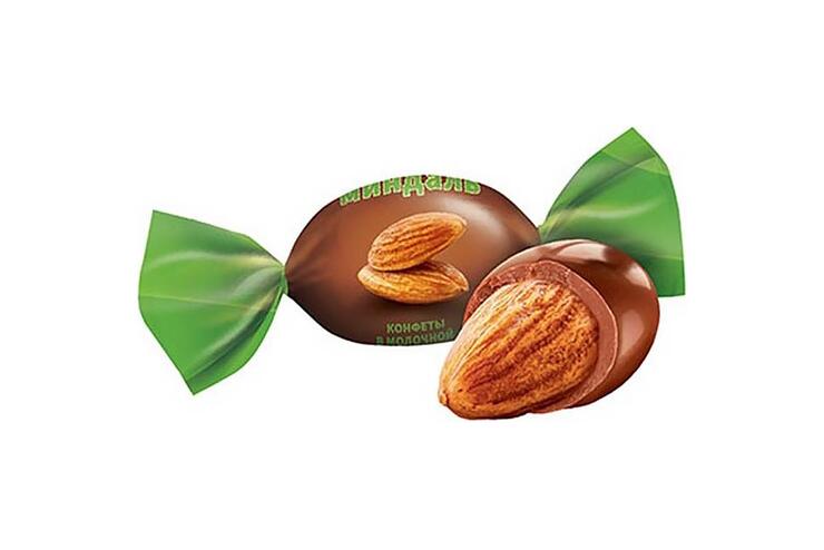 «NutStory», конфеты «Миндаль» в молочной шоколадной глазури (упаковка 0,5 кг)