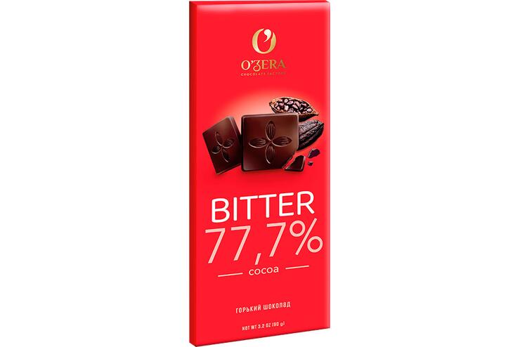 «O'Zera», шоколад горький  Bitter, 90 г