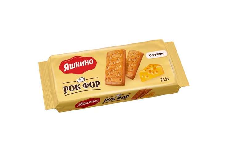 «Яшкино», печенье «Рок Фор», 215 г «Яшкино», печенье «Рок Фор», 215 г