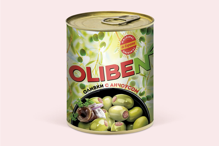 «OLIBEN», оливки, 270 г