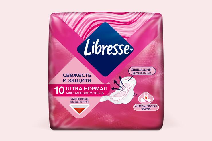 Прокладки Ultra Нормал с мягкой поверхностью, 10 шт