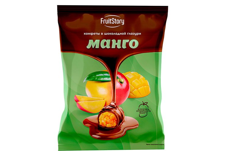 «FruitStory», конфеты в шоколадной глазури «Манго» (упаковка 0,5 кг) «FruitStory», конфеты в шоколадной глазури «Манго» (упаковка 0,5 кг)