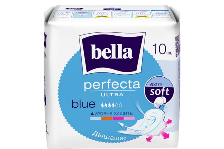 Прокладки Bella Perfecta Blue, 10 шт., 57 г
