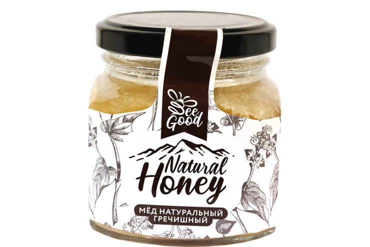 «Natural Honey», мёд гречишный, 330 г