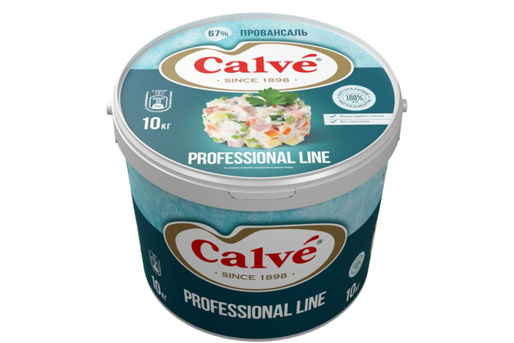 «Calve», майонез «Провансаль» 67%, 10 кг