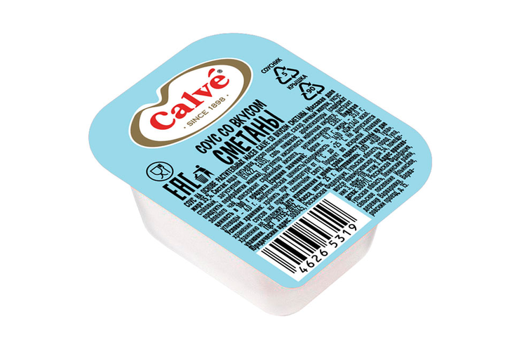 «Calve», соус со вкусом сметаны, 25 г «Calve», соус со вкусом сметаны, 25 г
