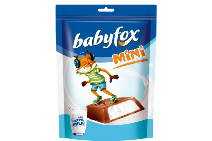 «BabyFox», конфеты mini с молочной начинкой, 120 г