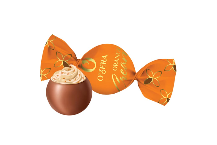 «O'Zera», конфеты шоколадные «Orange cream» (упаковка 0,5 кг)