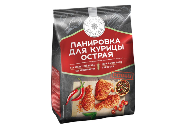 «Галерея вкусов», панировка для курицы острая, 240 г