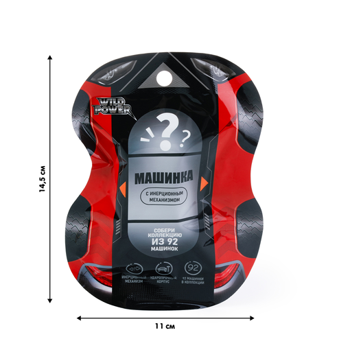 Модель машинки в секретном пакетике