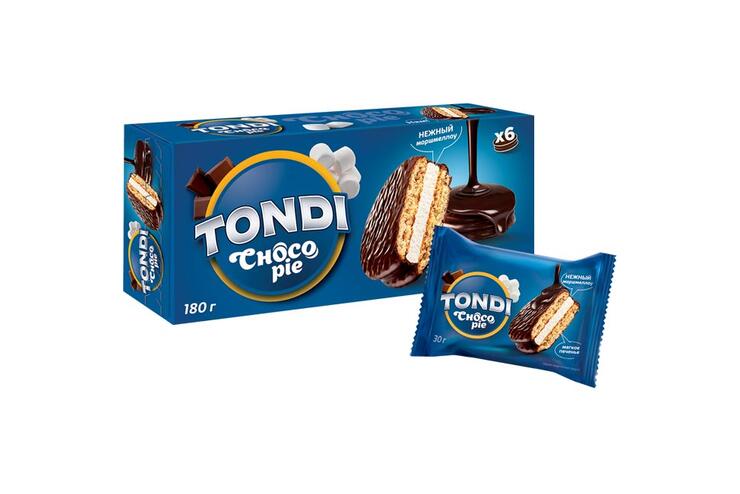 «Tondi», choco Pie, 180 г