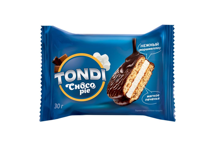 «Tondi», choco Pie (коробка 2,13 кг)