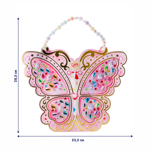 Сумочка-бабочка с наклейками