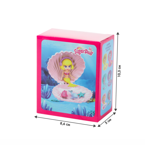 Куколка-русалка в ракушке