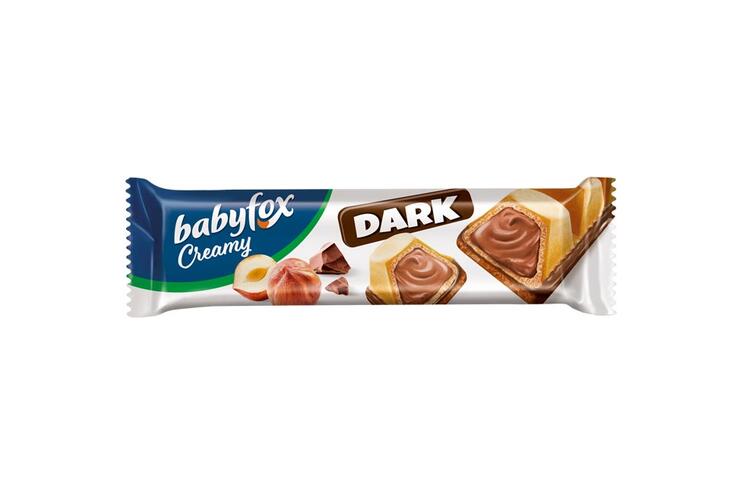 «BabyFox», вафельный батончик Creamy Dark, 18,2 г