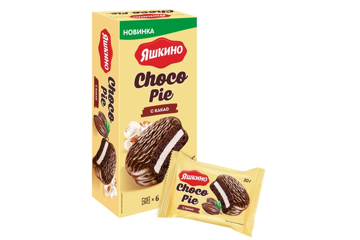 «Яшкино», choco Pie с какао, 180 г