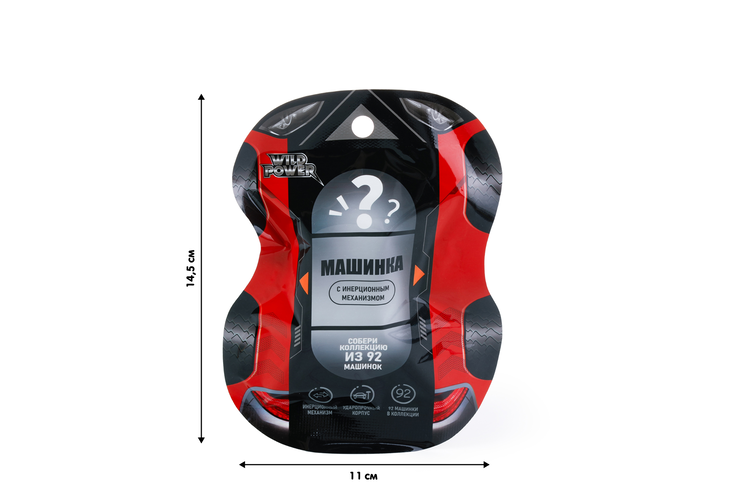 Модель машинки в секретном пакетике
