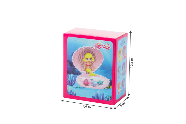 Куколка-русалка в ракушке