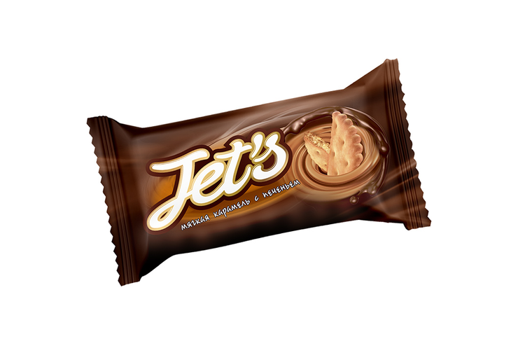 Конфеты Jet`s с печеньем (упаковка 0,5 кг) Конфеты Jet`s с печеньем (упаковка 0,5 кг)