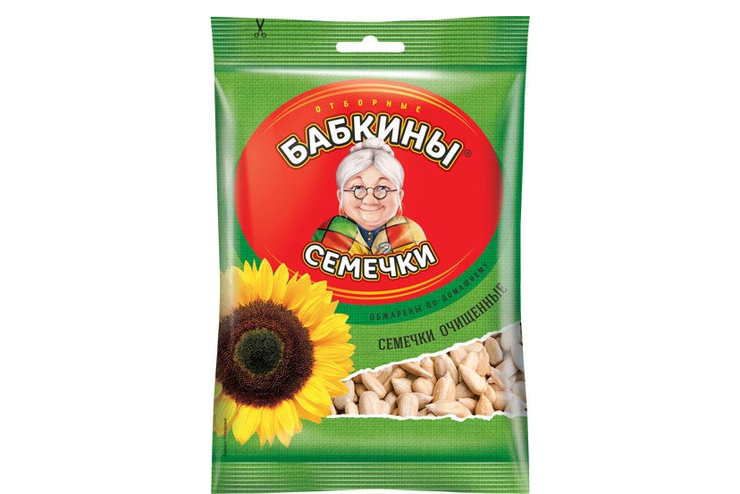 «Бабкины семечки», семечки жареные, очищенные, 100 г «Бабкины семечки», семечки жареные, очищенные, 100 г