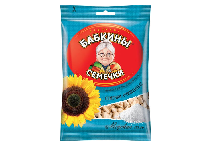 «Бабкины семечки», семечки жареные, солёные, очищенные, 100 г «Бабкины семечки», семечки жареные, солёные, очищенные, 100 г