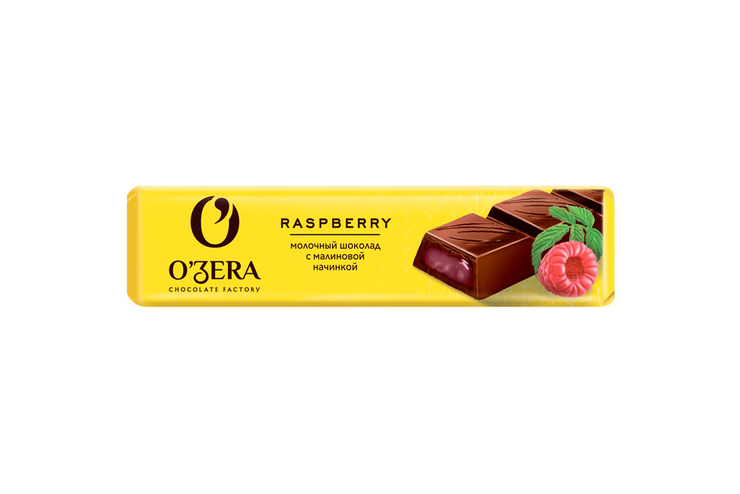 «O'Zera», шоколадный батончик Raspberry, 50 г «O'Zera», шоколадный батончик Raspberry, 50 г