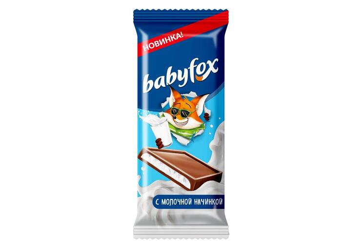 «BabyFox», молочный шоколад, 24 г