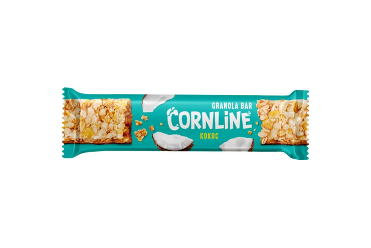 «Cornline», зерновой батончик с кокосом, 30 г
