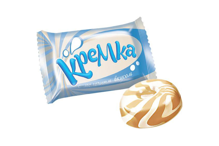 Карамель «Кремка» с молочным вкусом (упаковка 1 кг) Карамель «Кремка» с молочным вкусом (упаковка 1 кг)