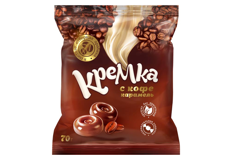 Карамель «Кремка» с кофе, 70 г Карамель «Кремка» с кофе, 70 г