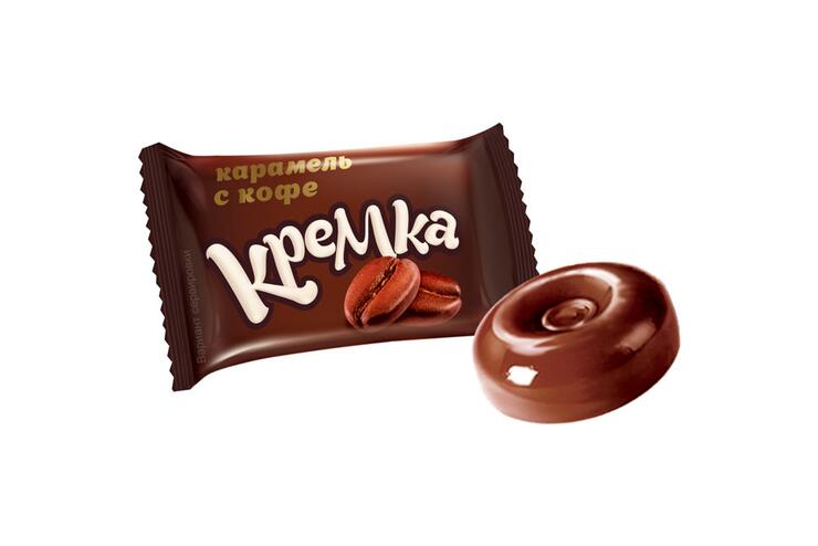 Карамель «Кремка» с кофе (упаковка 1 кг)