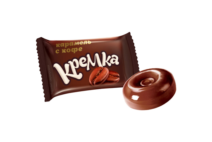 Карамель «Кремка» с кофе (упаковка 1 кг)