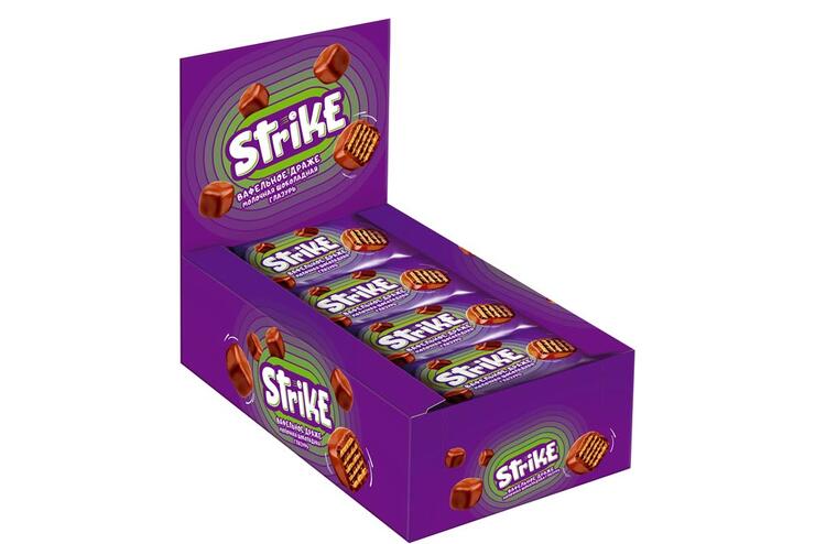 Драже вафля в молочно-шоколадной глазури, 40 г