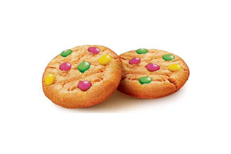 Печенье сдобное «Цветное трио» (коробка 4,5 кг)