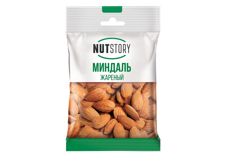 «NutStory», миндаль жареный, 34 г