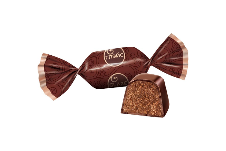 Конфета «Глэйс» с шоколадным вкусом. (упаковка 0,5 кг)