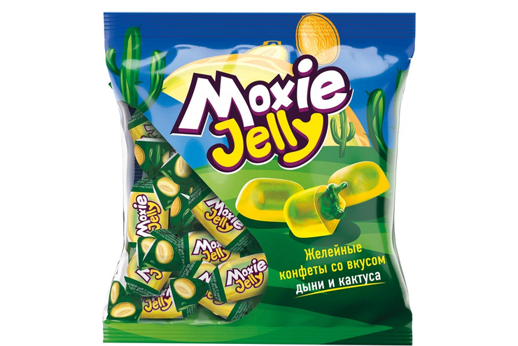 Конфеты Moxie Jelly дыня-кактус (упаковка 0,5 кг) Конфеты Moxie Jelly дыня-кактус (упаковка 0,5 кг)