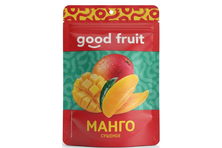 «GOOD FRUIT», манго сушеное, 100 г