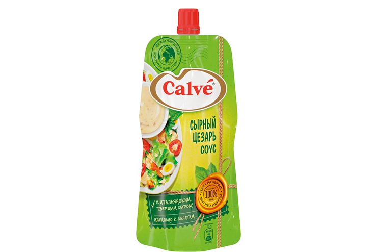 «Calve», соус сырный «Цезарь», 230 г