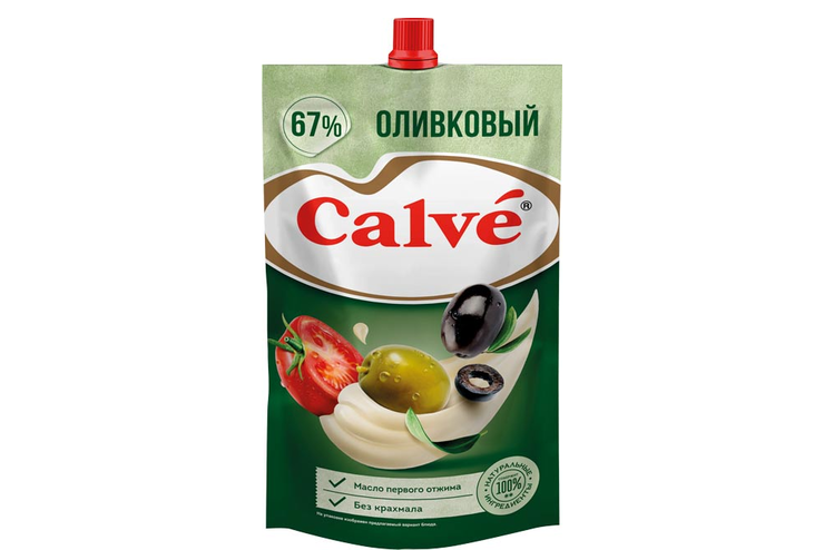«Calve», майонез «Оливковый» 67%, 400 г