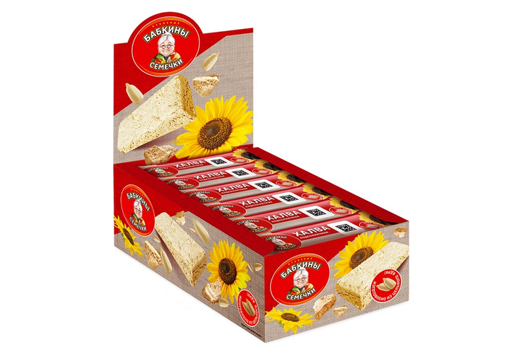«Бабкины семечки», халва подсолнечная, 36 г