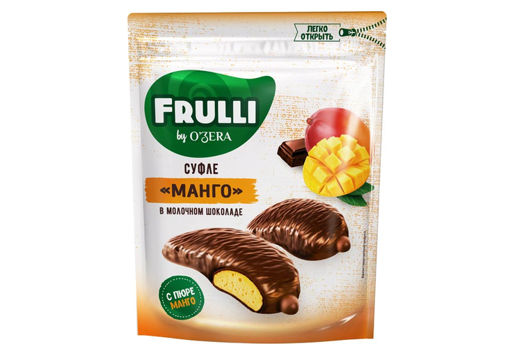 «O'Zera», конфеты Frulli суфле манго в шоколаде, 125 г