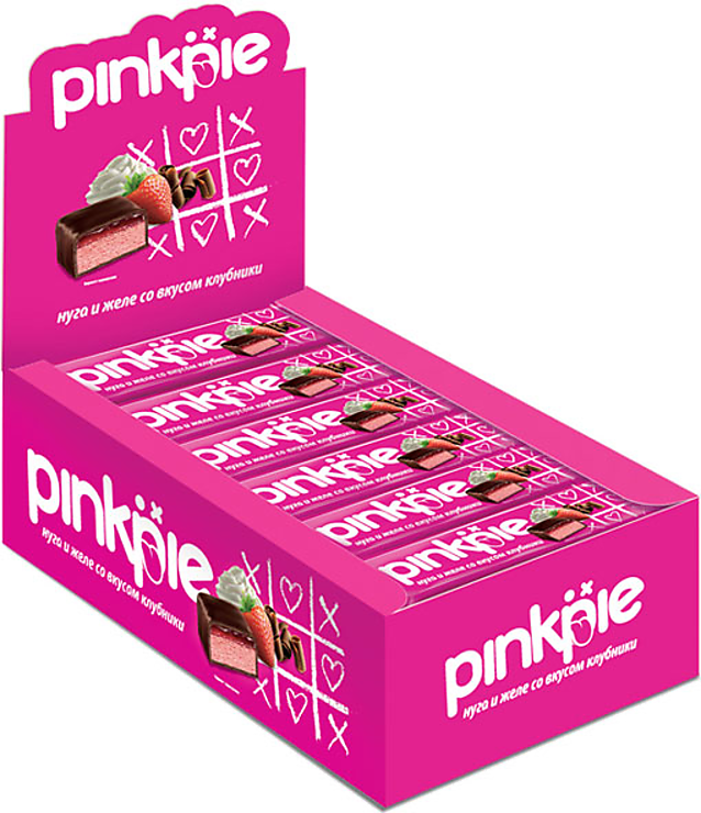 Батончики яшкино. Батончик Pinkpie со вкусом клубники 40 г. Конфеты Pinkpie. Шоколадные батончики.